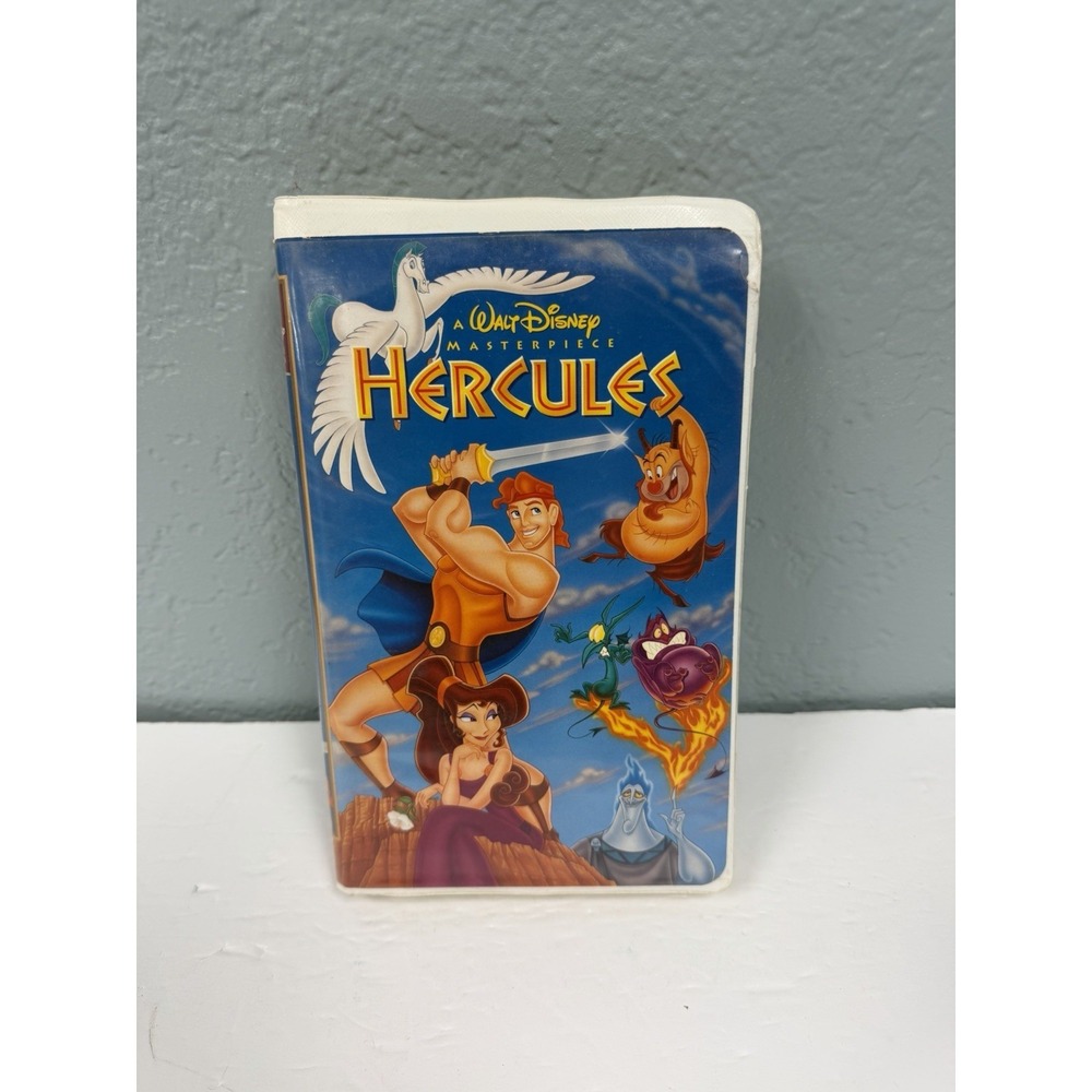 1998 Walt Disney's Masterpiece Hercules VHS Clamshell